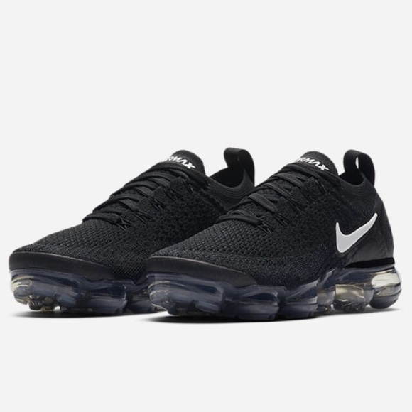 Nike Other - Nike Air VaporMax Flyknit 2 Black White